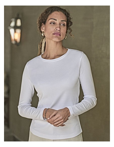 TEE-590-Womens Long Sleeve Interlock Tee 2